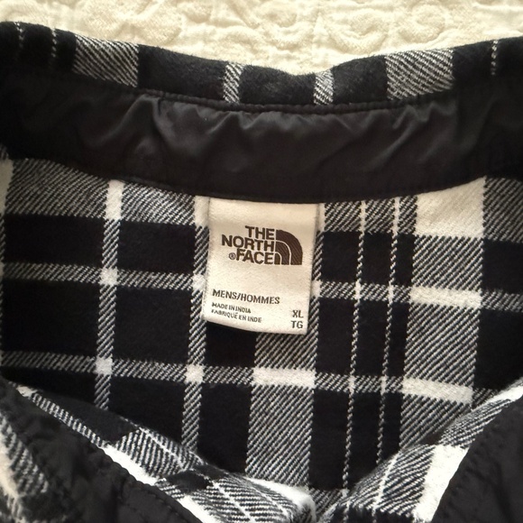 The North Face Plaid Flannel Shirt, Size XL - Picture 5 of 13